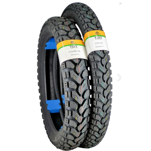TDT TYRES 110/90-18 VE 275-21 TL (TUBELESS - DUBLEKS) LASTK TAKIMI