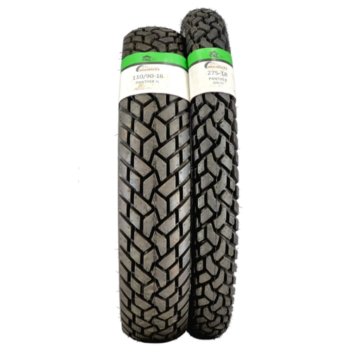 Mondial Mr  Kanuni Seyhan  275-18 Tt Tubetype Ve 110/90-16 Tl Dubleks Lastik Set