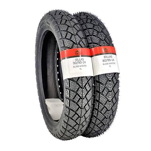 HONDA DO KILIK TAKIM 80/90-14 VE 90/90-14 TL (TUBELESS - DUBLEKS)