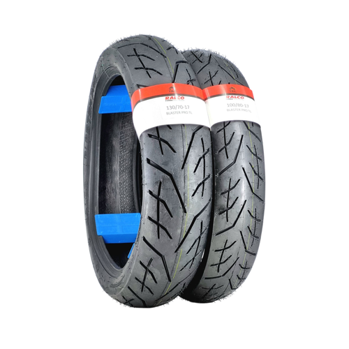 PULSAR, 100/80-17 TL VE 130/70-17 TL DUBLEKS LASTK SET