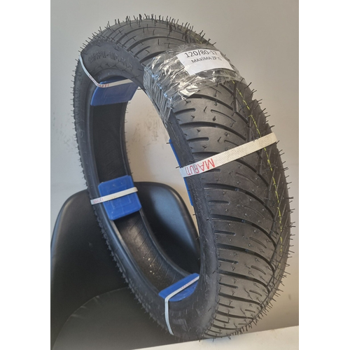 Maruti Tyres 120/80-17 Tubeless - Dubleks Motosiklet Lasti�i Maxima Zp2