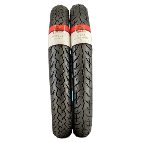 Honda Cbf 150 / Cb 125e n/arka Set 275-18 Ve 90/90-18 Dubleks Lastik