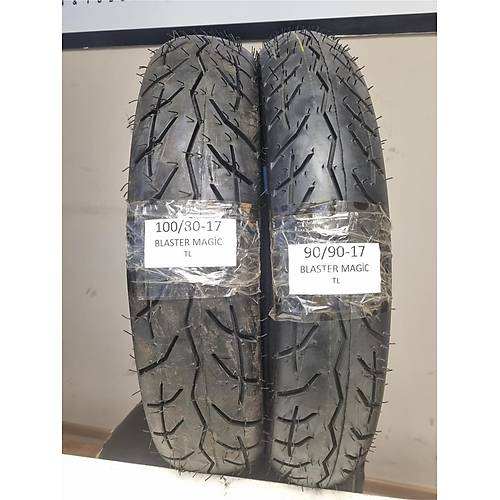 Mondial Z-One 180/150  Bajaj   90/90-17 Ve 100/80-17 Tl Dubleks Lastik Set
