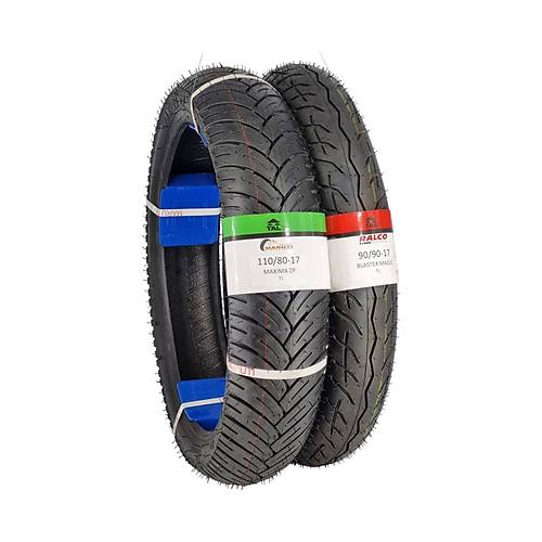 Motor Lastik 110/80-17 Ve 90/90-17 Tl Tubeless - Dubleks Takm