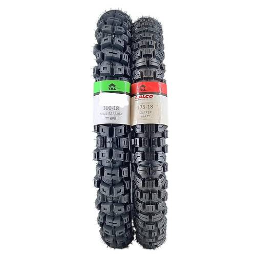 300-18 SAFAR� TRA�L VE 275-18 GR�PPER TT (TUBETYPE - �� LAST�KL� T�P) LAST�K TAKIMI