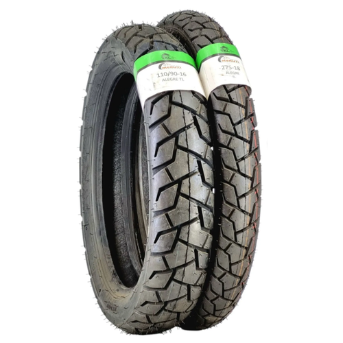 Set 2.75-18 Ve 110/90-16 Tl Tubeless - Dubleks n Arka Takm