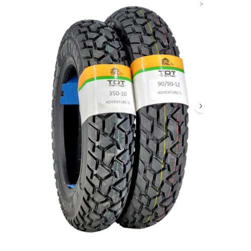 Suzuki Avenis, Mondial Elegante, RKS Neon350-10 TL ve 90/90-12 TL Dubleks Lastik Set