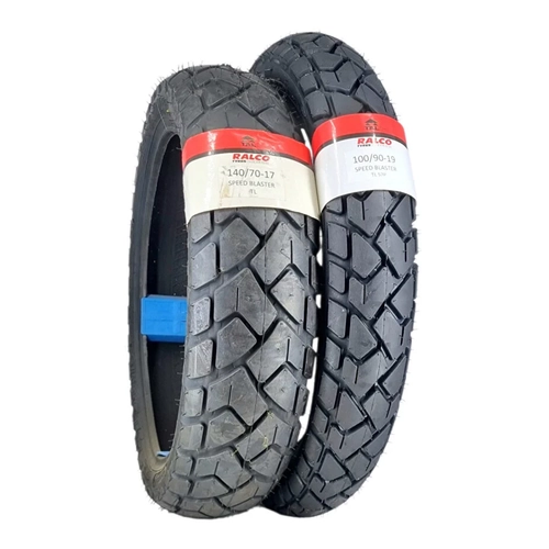 RALCO TYRES 140/70-17 VE 100/90-19 (TUBELESS - DUBLEKS) SPEED BLASTER LAST�K TAKIMI