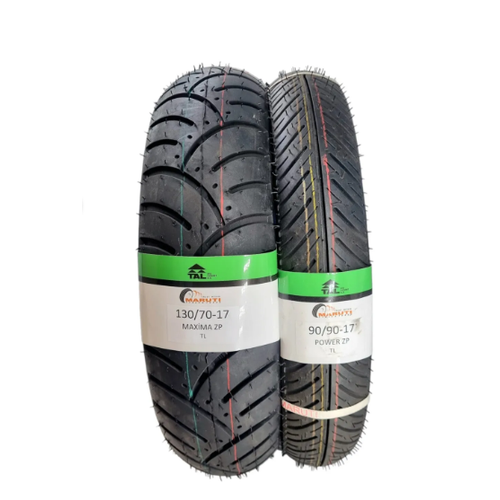 Mondial 125 Drift L CBS, 130/70-17 TL ve 90/90-17 TL Dubleks Lastik Set