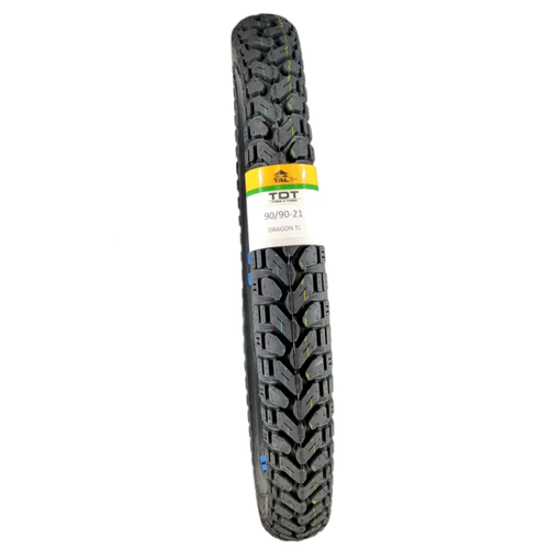 TDT TYRES 90/90-21 TL (TUBELESS - DUBLEKS) MOTOS�KLET LAST���
