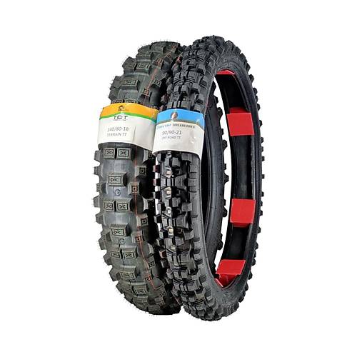 Yamaha Vr   Ktm  Beta Rr250  140/80-18 Tt Ve 90/90-21 Tt Enduro Lastik Seti