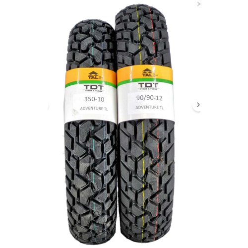 Suzuki Avenis, Mondial Elegante, RKS Neon350-10 TL ve 90/90-12 TL Dubleks Lastik Set