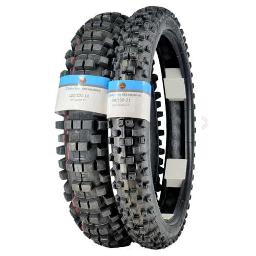 IRAN YASA TIRE&RUBBER 120/100-18 Ve 90/100-21 Enduro Lastik Takm