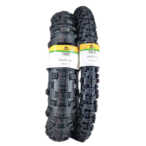 140/80-18 VE 90/90-21 TT (�� LAST�KL� T�P- TUBETYPE) TERRA�N LAST�K TAKIMI
