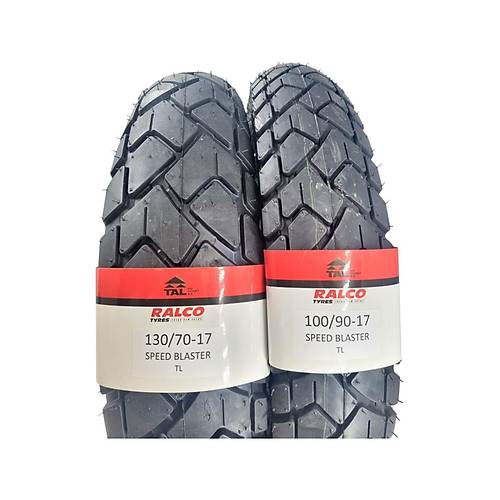 130/70-17 Ve 100/90-17 Takm Tl Tubeless - Dubleks Motosiklet Lastii