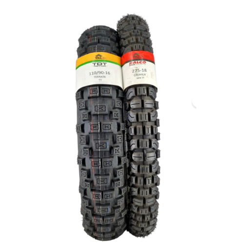 Kanuni GV, Seyhan, Mondial MR, Vulture 110/90-16 TT ve 275-18 TT Tubetype Lastik Seti