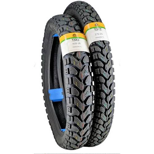 Kawasaki KLX150, 410-18 Ve 275-21 Tt Supermoto Lastik Set