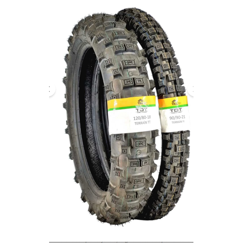 TDT TYRES HERO X-PULSE LASTK 120/80-18 VE 90/90-21 TT ( LASTKL TP- TUBETYPE) TERRAN+ LASTKLER