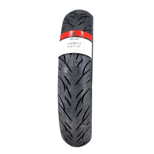 110/80-17 TL (TUBELESS - DUBLEKS) BL086 MOTOSKLET LAST