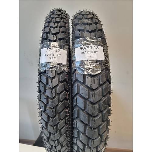 Honda Cbf 150/Cb 125E  Kba Tk03  Mondial  Kanuni  275-18 Tt  Ve 90/90-18 Tl Lastik Set