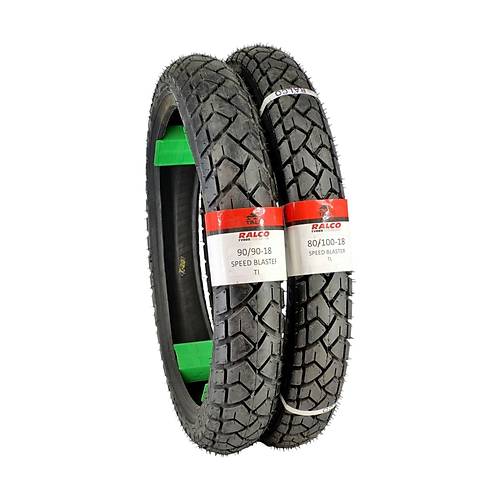 Honda Cb 125 Ace Lastik Takm 80/100-18 Ve 90/90-18 Tl Tubeless - Dubleks