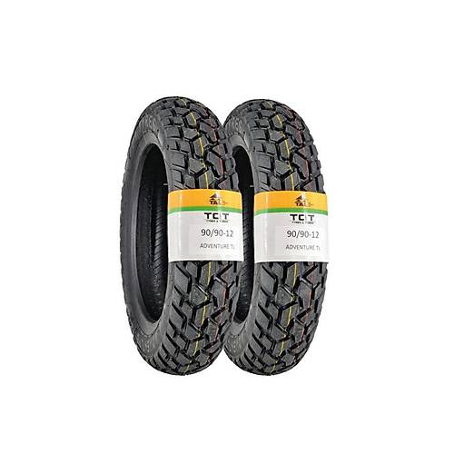 TVS J�P�TER, 90/90-12 TL ve 90/90-12 TL Dubleks Motosiklet Lastik Seti