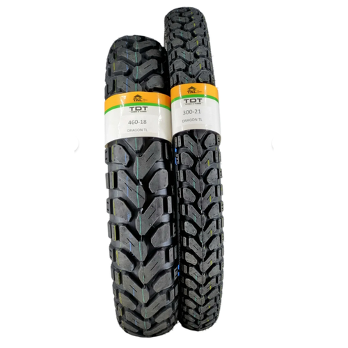 Kawasaki Klx 250, 460-18 Tl Ve 300-21 Tl Dubleks Lastik Set