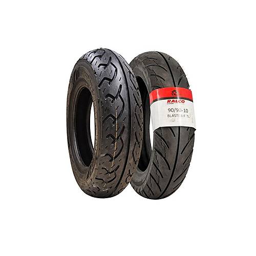 Hero Dash 125, 90/100-10 TL ve 90/90-10 TL Dubleks Motosiklet Lastik Seti