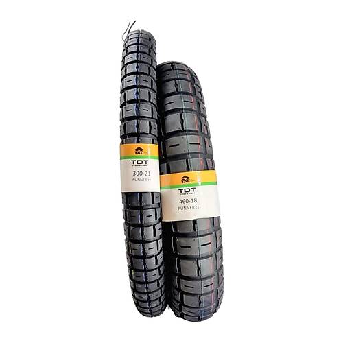 Kawasaki Klx 250  460-18 Tt Ve 300-21 Tt Tubetype Lastik