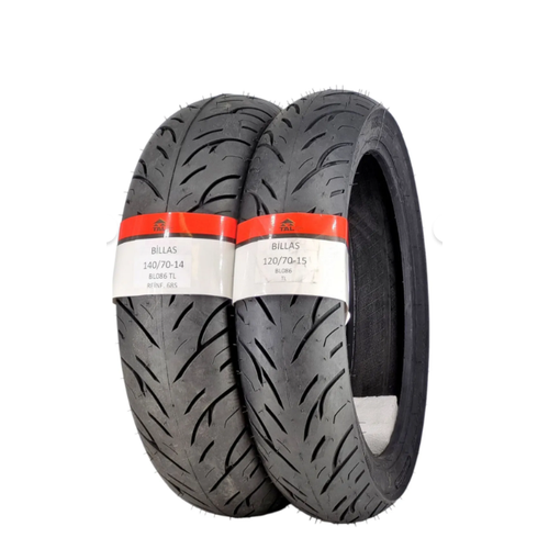 Billas 130/70-17 Ve 120/70-15 Tl Dubleks Lastik Set