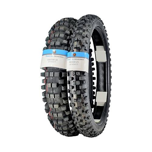 Offroad  120/100-18 Tt Ve 90/90-21 Tt Tubetype Enduro Lastik Seti