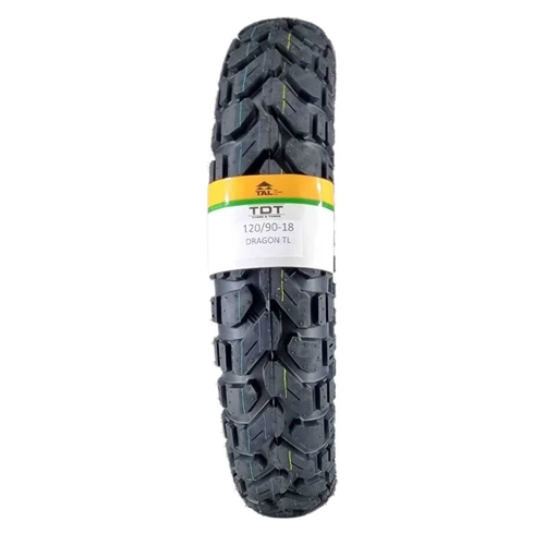 120/90-18 TL DRAGON Dubleks Yar� Yol Yar� Arazi Enduro Motosiklet Lasti�i