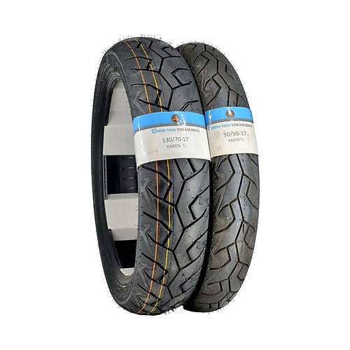 Mondal Drift  Tvs Apache  Arora  Rks  130/70-17 Tl Ve 90/90-17 Tl Dubleks Lastik Set