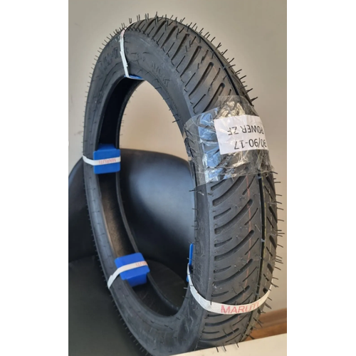 Kuba RX9, TVS Apache, Bajaj Discover, Pulsar, RKS RK, Falcon Mexico, Arora AR, Shark 90/90-17 TL Dubleks Lastik
