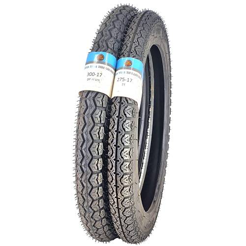 Kuba X Boss  300-17 Tt Ve 275-17 Tt Tubetype Lastik