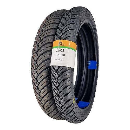 90/90-18 ve 275-18 (TUBELESS - DUBLEKS) Missile Lastik Tak�m�
