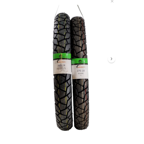 Arora AR, Jaguar, Honda CG 300-18 Tl Ve 275-18 Tl Dubleks Lastik Set
