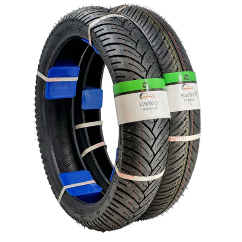 MARUT TYRES Rks Titanic 150 N VE ARKA LASTK TAKIMI 90/90-17 , 110/80-17 MAXMA ZP