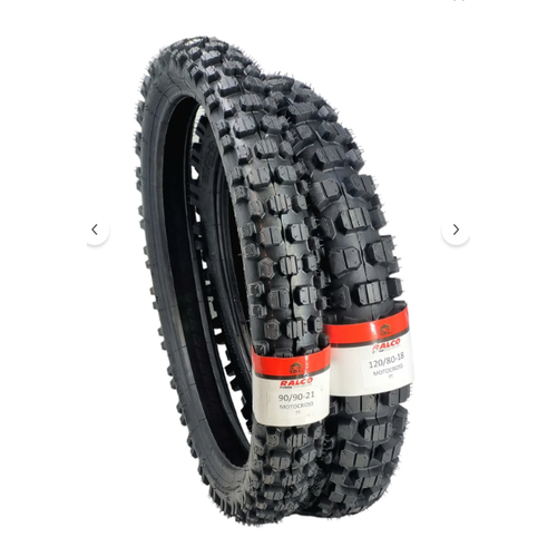 Honda CRF, Hero X-PULSE 120/80-18 VE 90/90-21 TT Tubetype Motosiklet Lastik Seti