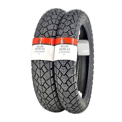 HONDA DO KILIK TAKIM 80/90-14 VE 90/90-14 TL (TUBELESS - DUBLEKS)