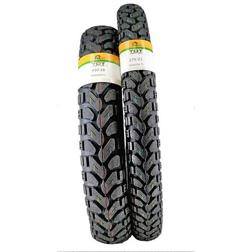 Kawasaki KLX150, 410-18 Ve 275-21 Tt Supermoto Lastik Set
