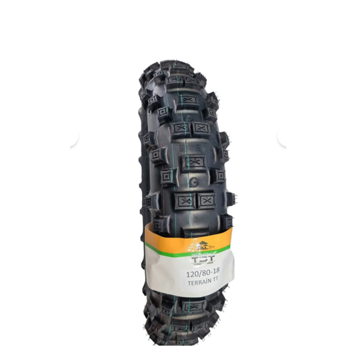 TDT TYRES 120/80-18 TT (TUBETYPE/  LASTKL TP) ENDURO LAST