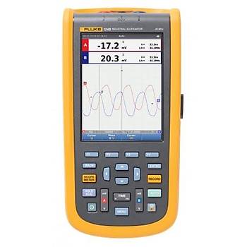 Fluke 124B Endstiriyel El Tipi Osiloskopu