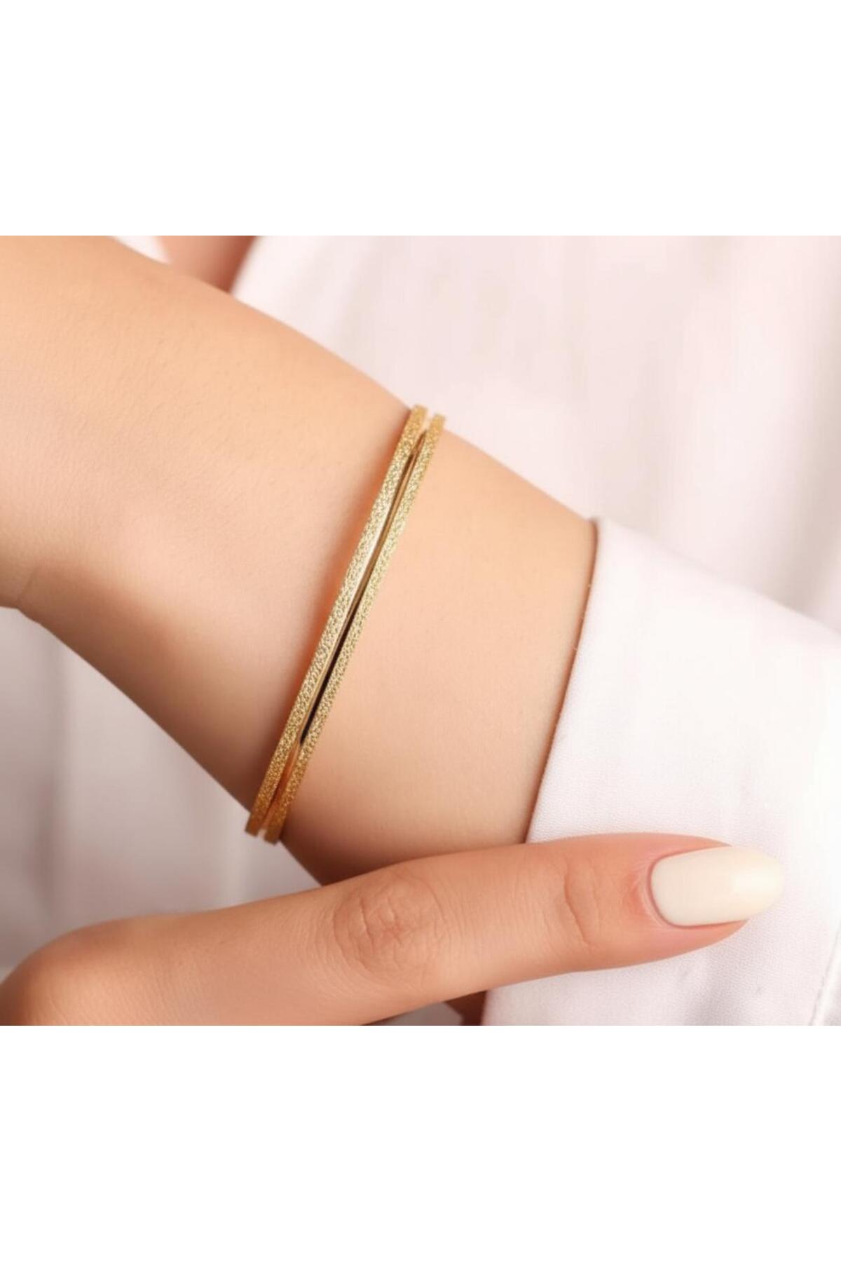 15 gr (GRAM) Ray Çöp Bilezik 22 Ayar Altın Yatırımlık İşçiliksiz