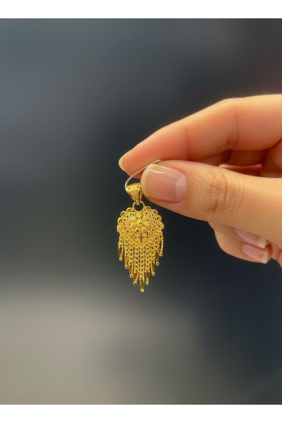 5 gr (GRAM) Hint Kolye Ucu 22 Ayar Altın