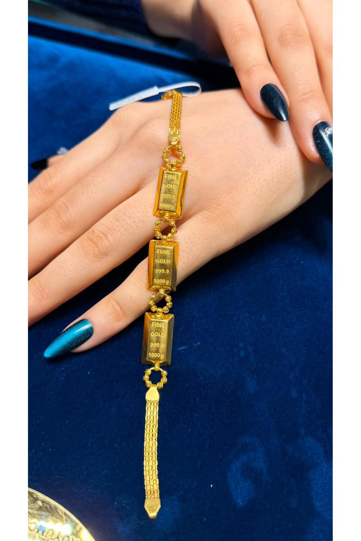 10 gr (GRAM) Hasır Külçe Kunye 22(916) Ayar Altın