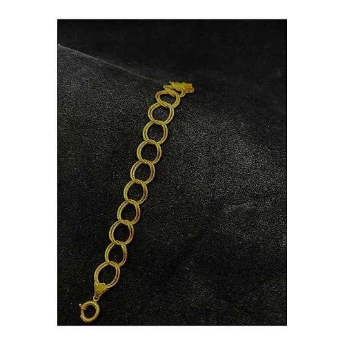 6 gr (GRAM) 2 Halkal Samanyolu Bileklik 14 Ayar Altn