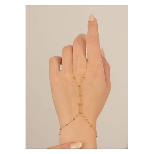 3 gr (GRAM) Dorikal ahmeran Bileklik 22 Ayar Altn (18 Cm )