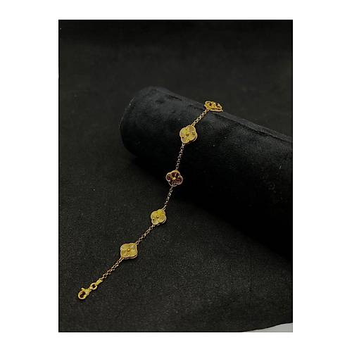 10 gr (GRAM) Yonca Desenli 22 Ayar Altn