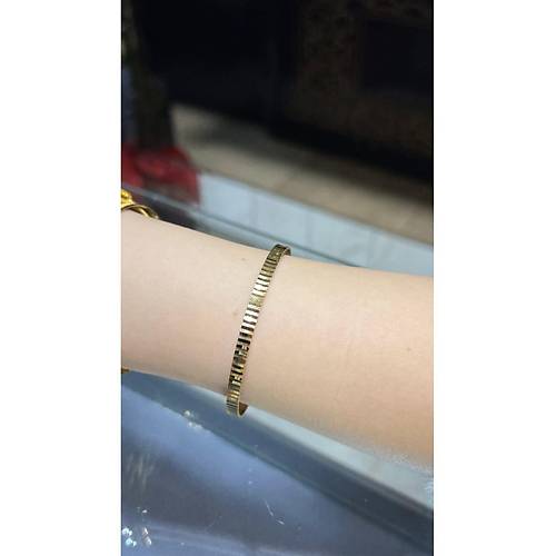15 gr (GRAM) Dalmaya p Bilezik Yatrmlk Iiliksiz 22 Ayar Altn